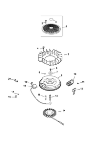 Kohler Cv680-3044 Ignition And Electrical Diagram and Parts List for Z-FORCES48 (53BH5FJB-53BH5FJB050)(2013) Cub Cadet Lawn Tractor